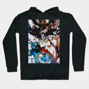 Abstract Pop Titanium Hoodie